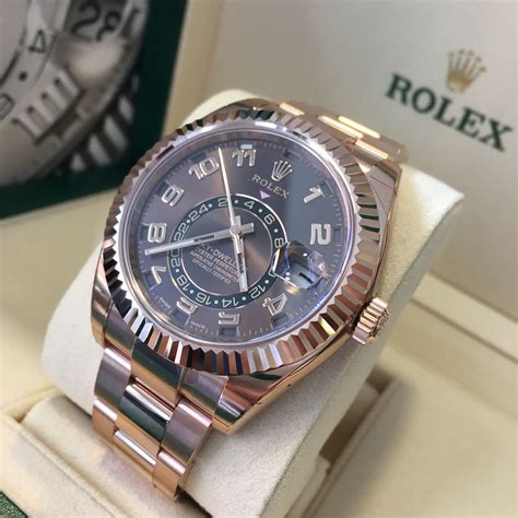 fake rolex sky dweller rose gold|rolex sky dweller watch price.